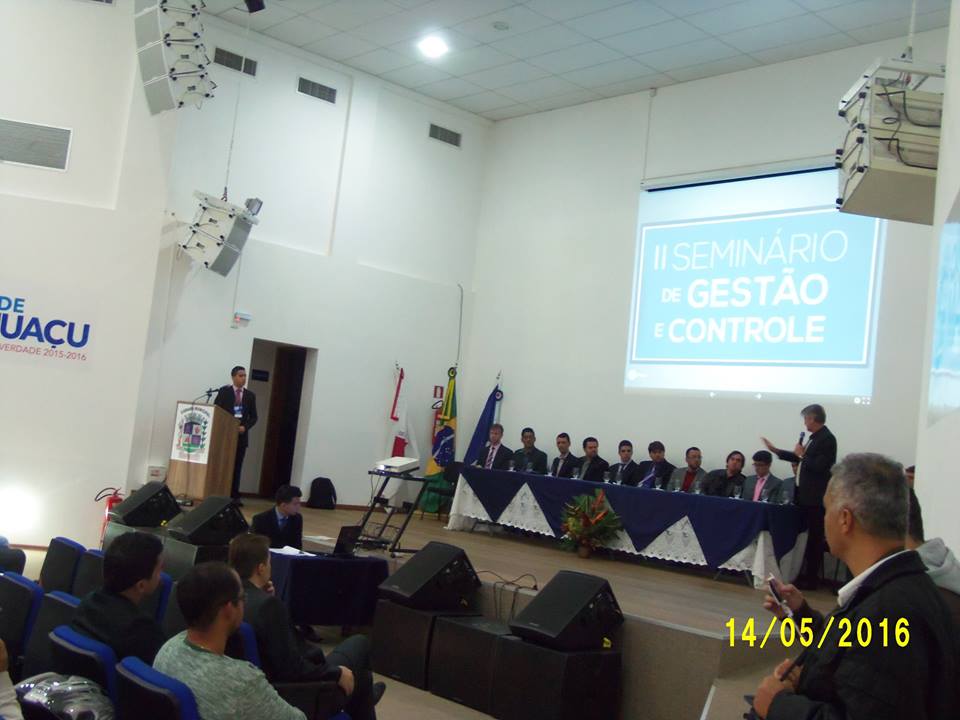 II Seminário de Gestão e Controle é sucesso em Manhuaçu