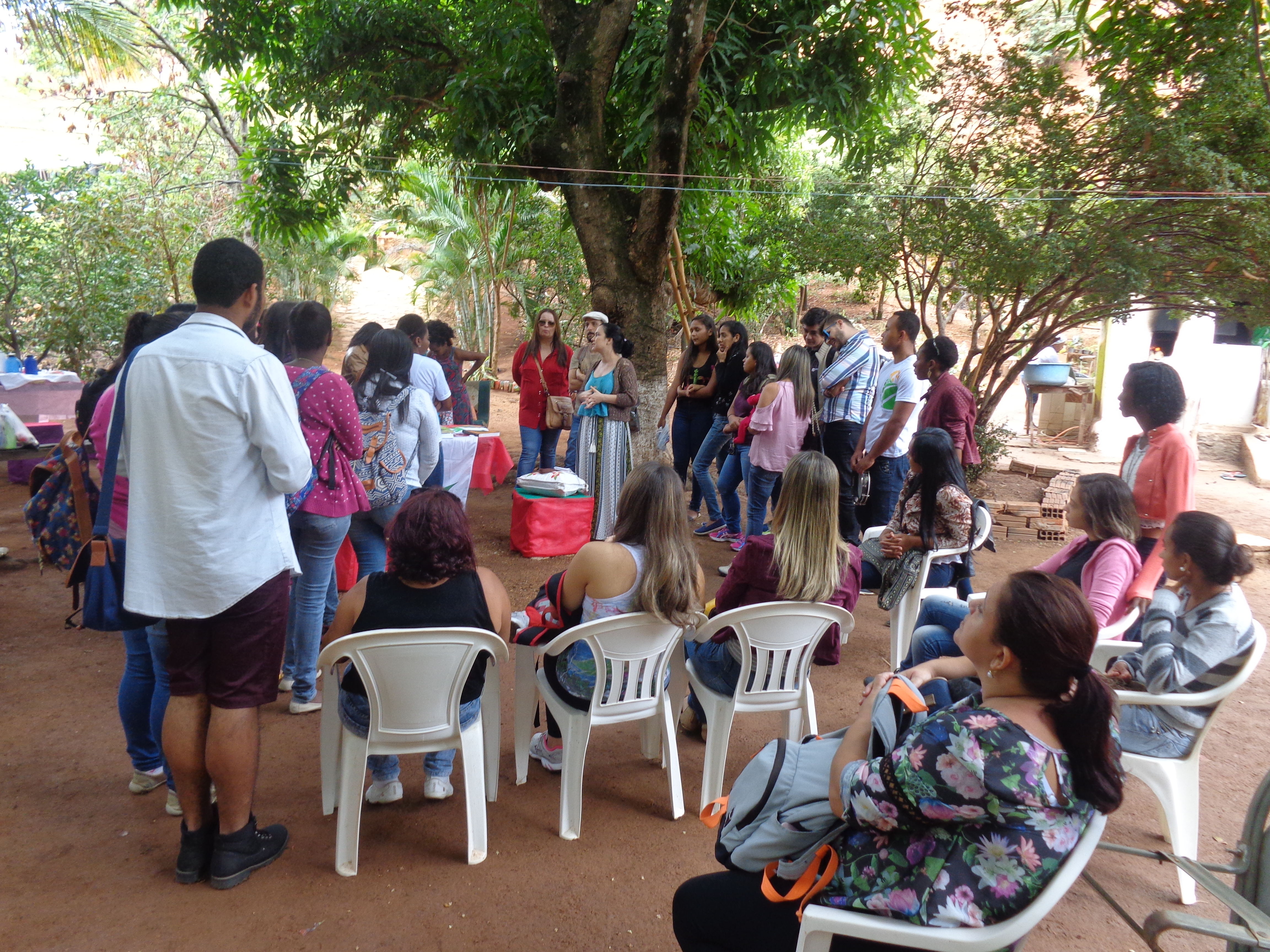 Curso de Pedagogia realiza visita técnica ao Quilombo Santa Cruz