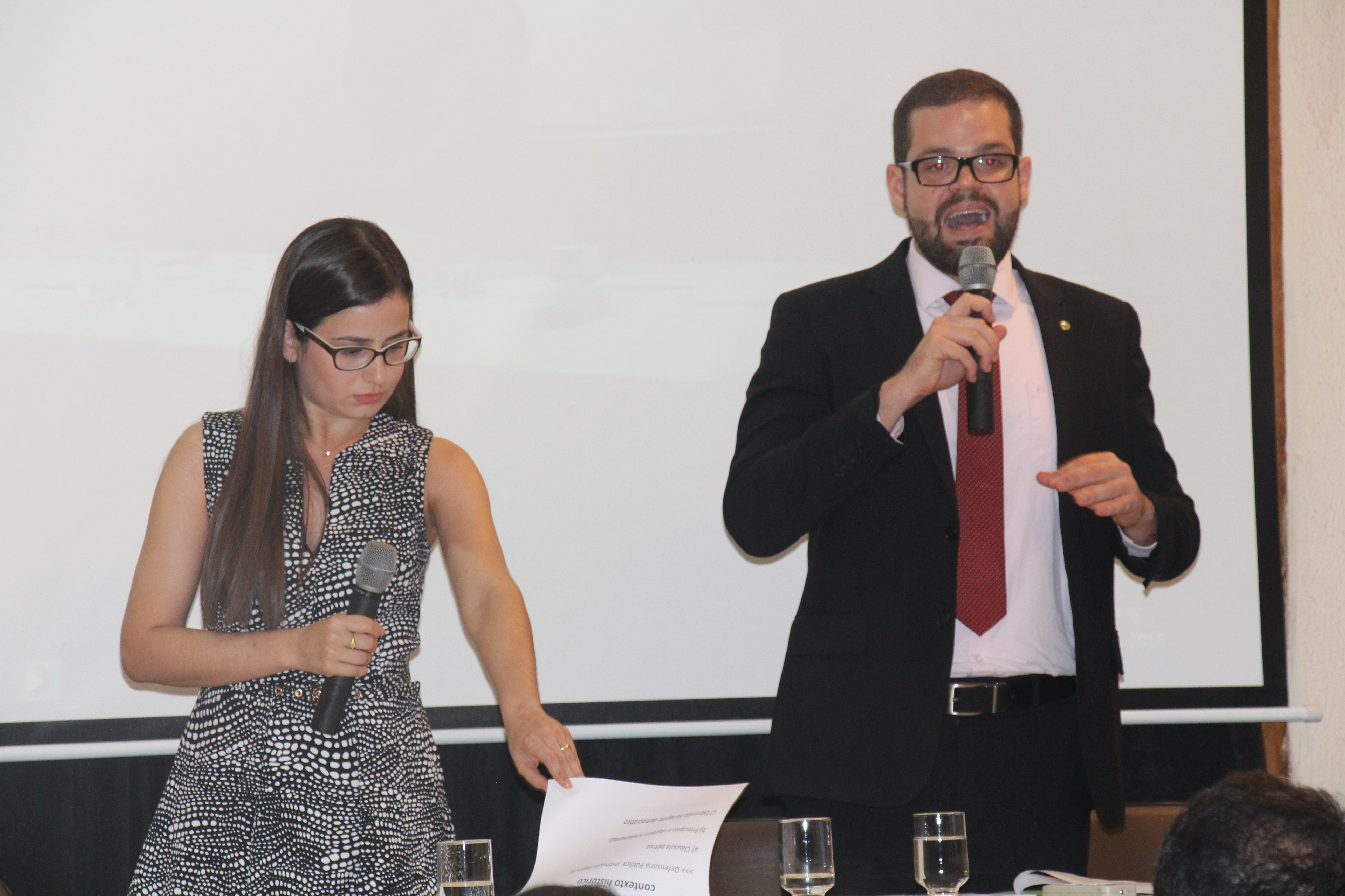 Alunos de Direito da FIC discutem a Defensoria Pública em Semana Acadêmica