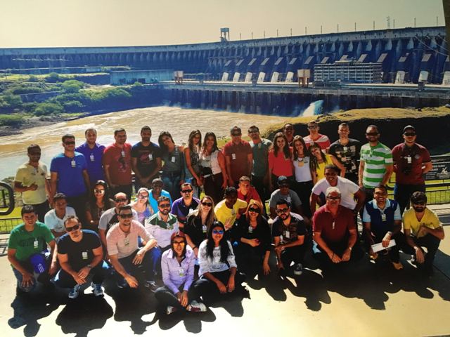 Alunos da Doctum Monlevade visitam Hidrelétrica de Itaipu e pontos turísticos de Foz do Iguaçu