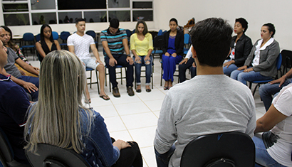 Turma do Direito assiste oficina sobre comunicação e oratória organizada pelo NAP