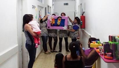 Pedagogia da Doctum desenvolve projeto de extensão na pediatria do Santa Rosália