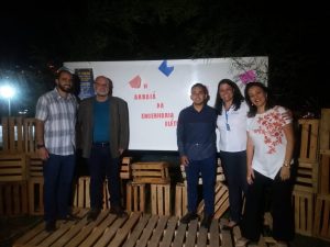 Prof. Joildo Fernandes, Prof. Alexandre Leitão, Prof. Ricardo Botelho, Diretora Flávia Bastos, Giselle Dutra, prestigiaram o evento.