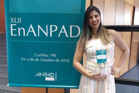 Coordenadora Acadêmica de Manhuaçu apresenta artigo no encontro da EnANPAD