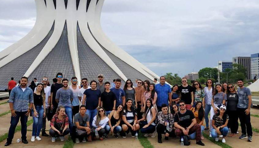 Alunos de Arquitetura da Doctum Caratinga visitam Brasília