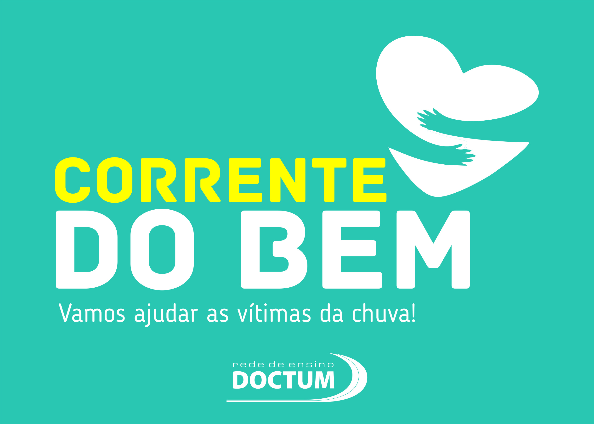 Rede Doctum promove campanha de arrecadação para auxiliar vítimas das chuvas
