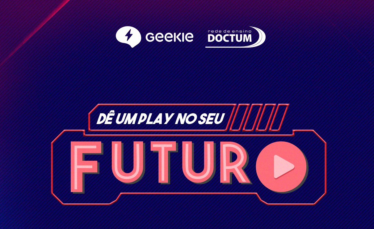 Doctum anuncia parceria com a Geekie Games, uma plataforma que prepara o aluno para o vestibular